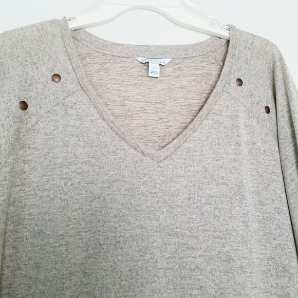 Boutique Women's Lite Copper Lightweight Sweater V-Neck Pull Over Size 2X - Picture 2 of 7
